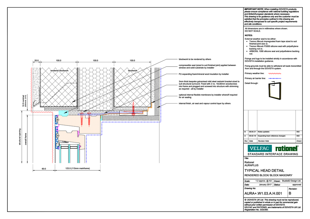 Rendered Block - Block Masonry - Head